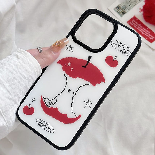 Apple Print Phone Case FashionChic