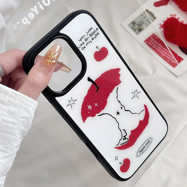 Apple Print Phone Case FashionChic