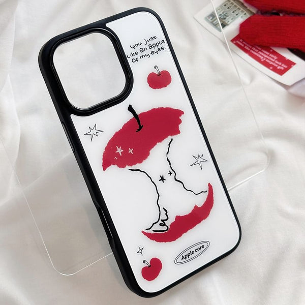 Apple Print Phone Case FashionChic