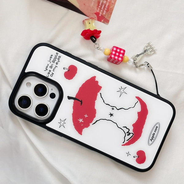 Apple Print Phone Case FashionChic