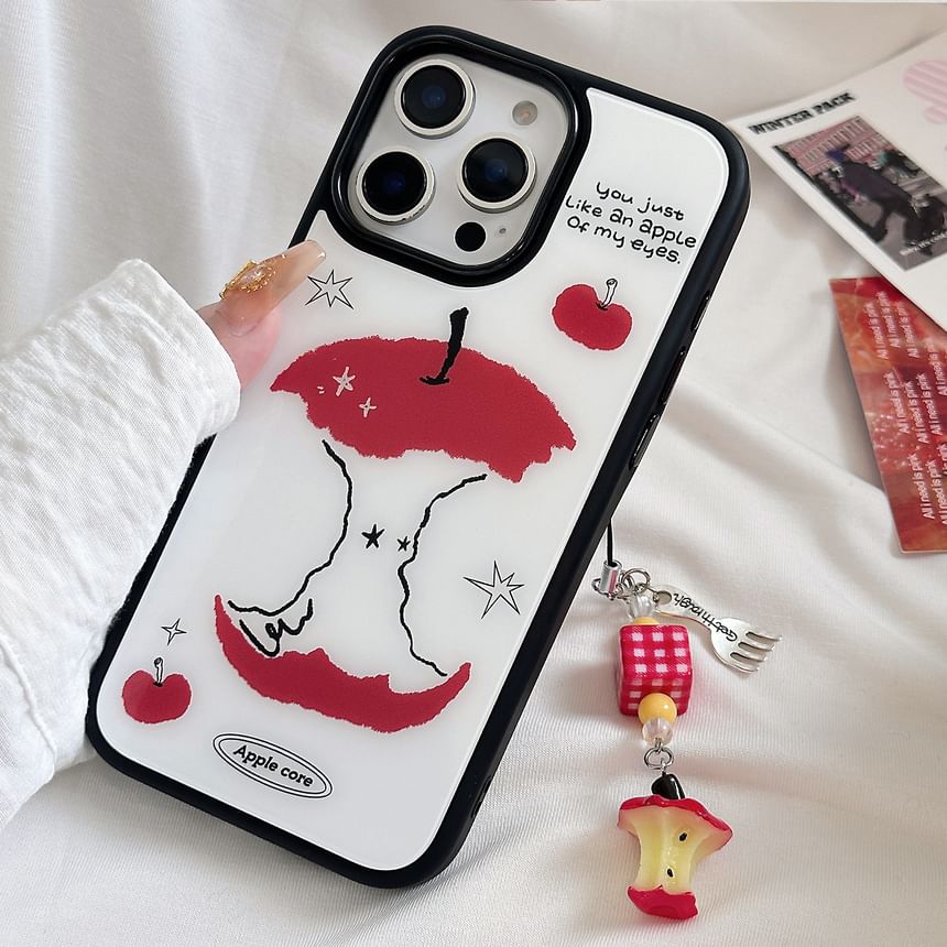 Apple Print Phone Case FashionChic