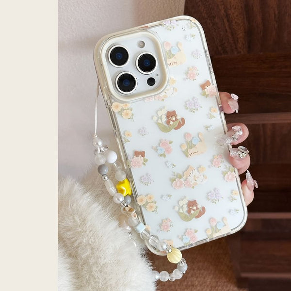 Case Phone Print Cat FashionChic