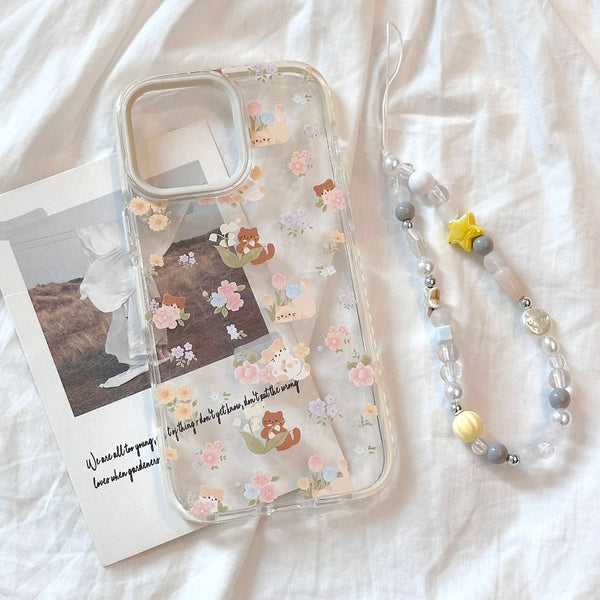 Case Phone Print Cat FashionChic