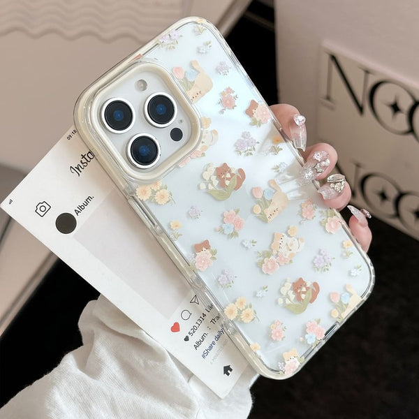 Case Phone Print Cat FashionChic