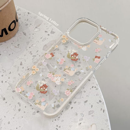 Case Phone Print Cat FashionChic