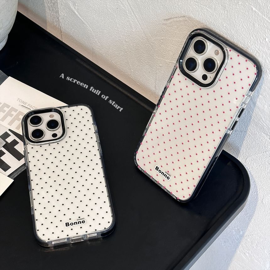Print Phone Case Dotted FashionChic