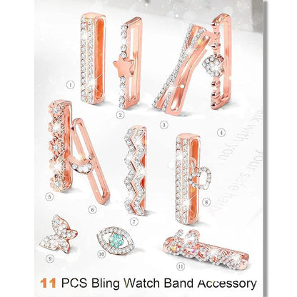 Apple for Charm Watch Band Designs) Rhinestone (Various FashionChic