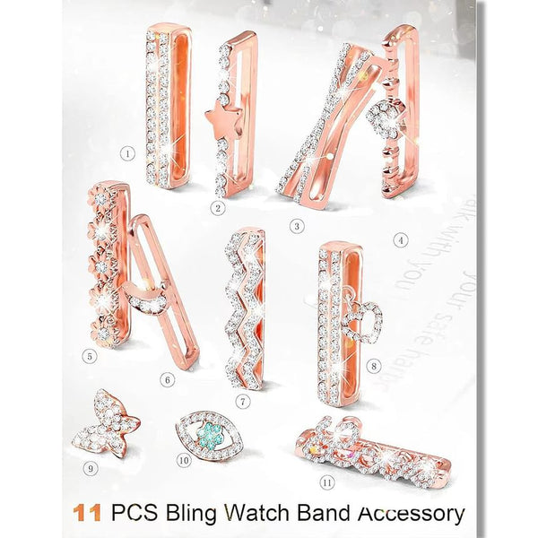 Apple for Charm Watch Band Designs) Rhinestone (Various FashionChic