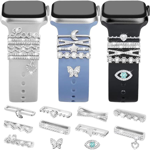 Apple for Charm Watch Band Designs) Rhinestone (Various FashionChic