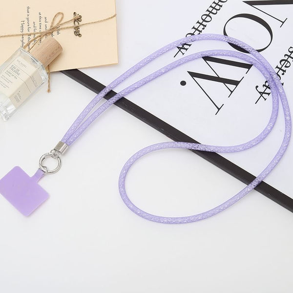 Phone Lanyard Pad with Glitter FashionChic