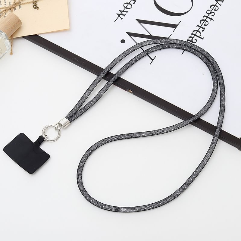Phone Lanyard Pad with Glitter FashionChic