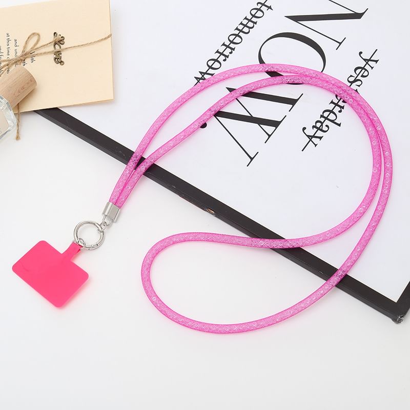 Phone Lanyard Pad with Glitter FashionChic