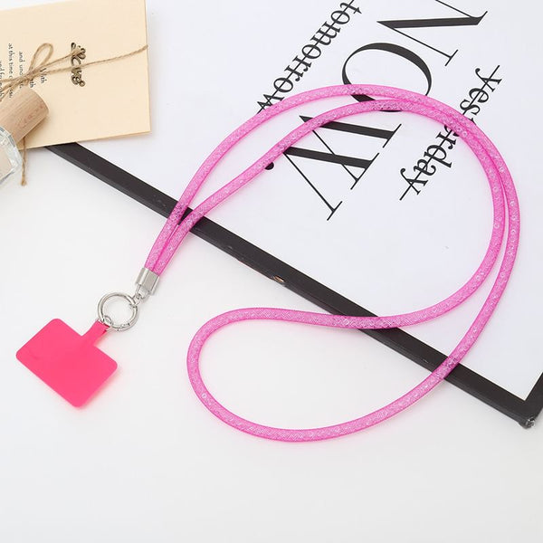 Phone Lanyard Pad with Glitter FashionChic