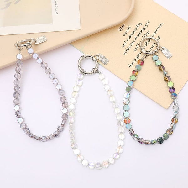 Phone Faux Crystal Bead Strap FashionChic