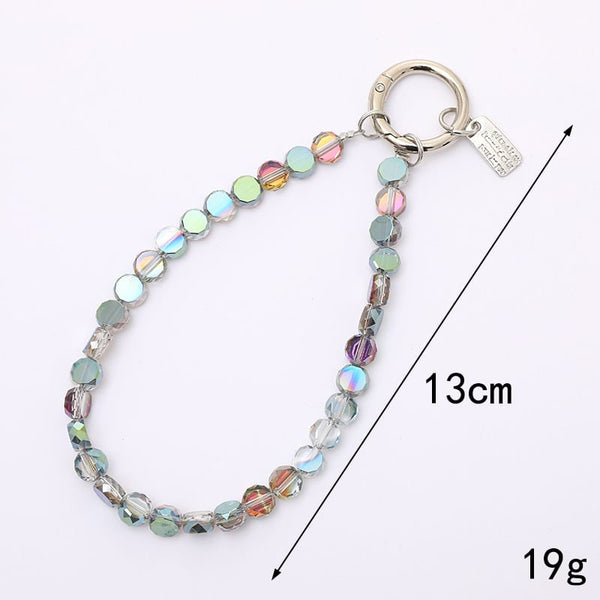 Phone Faux Crystal Bead Strap FashionChic
