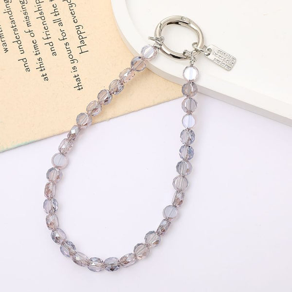 Phone Faux Crystal Bead Strap FashionChic