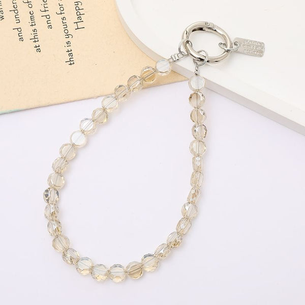 Phone Faux Crystal Bead Strap FashionChic