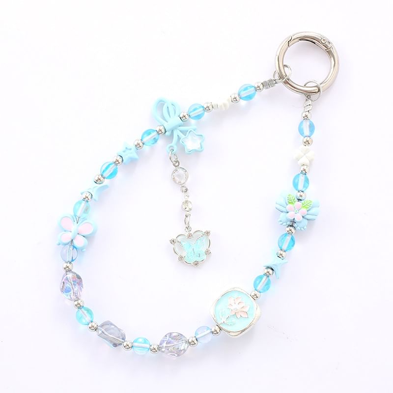 Strap Clover Faux Phone Crystal Bow FashionChic