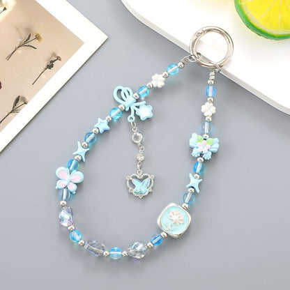 Strap Clover Faux Phone Crystal Bow FashionChic