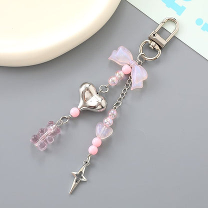 Charm Bear Bow Heart Phone FashionChic