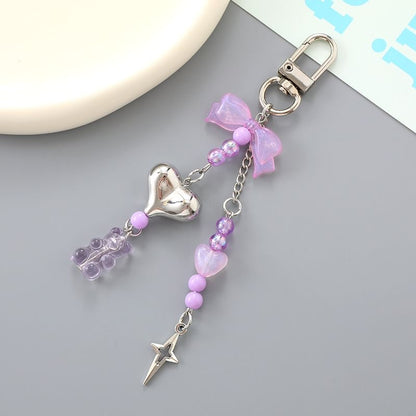 Charm Bear Bow Heart Phone FashionChic