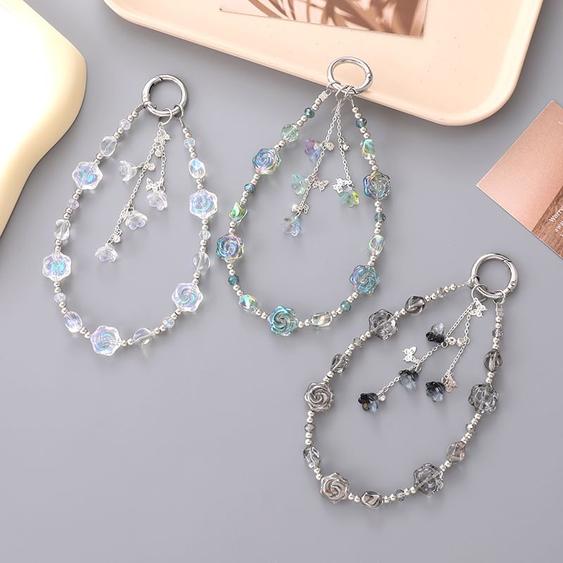 Strap Floral Phone Bead FashionChic
