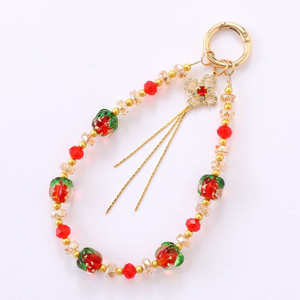 Bead Phone Clover Fruit Strap FashionChic
