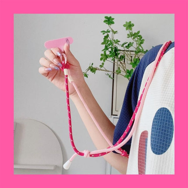 Phone Lanyard Pad with Knotted FashionChic