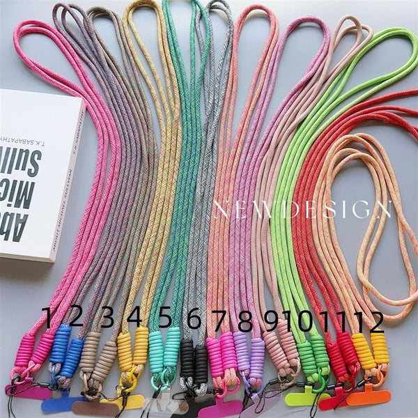 Lanyard Strap Plain Phone with Pad FashionChic