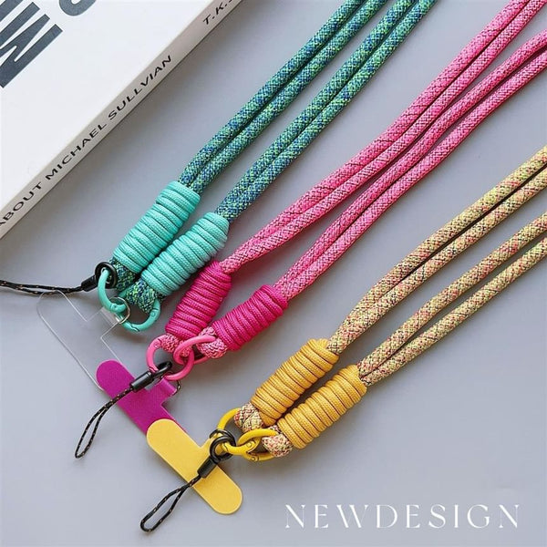 Lanyard Strap Plain Phone with Pad FashionChic