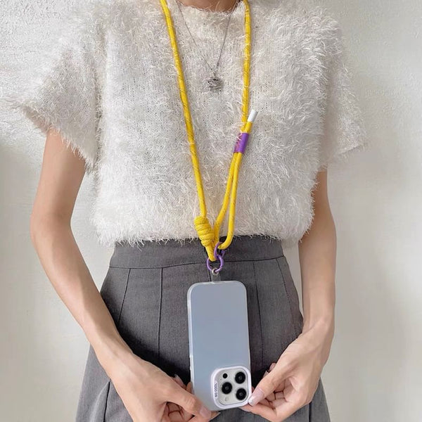 and Phone Strap Lanyard with Pad FashionChic