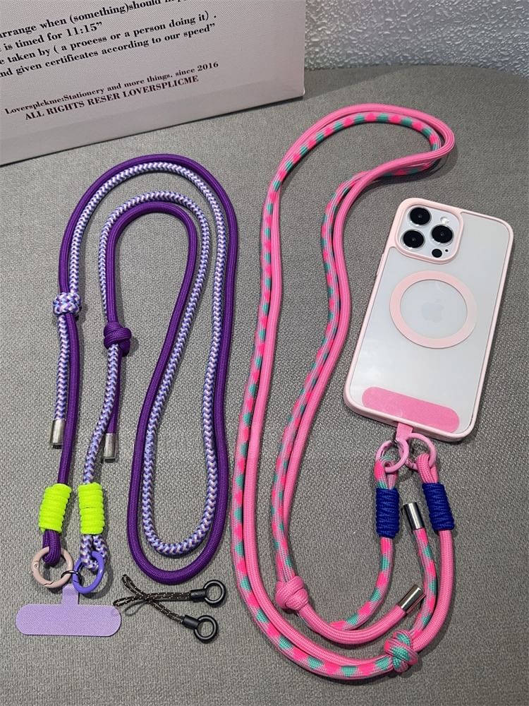 Two-Tone Phone Lanyard Pad with FashionChic