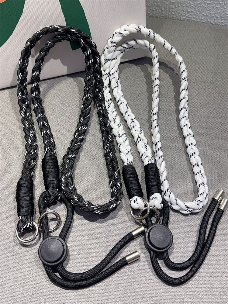 and with Strap Pad Braided Lanyard Phone FashionChic