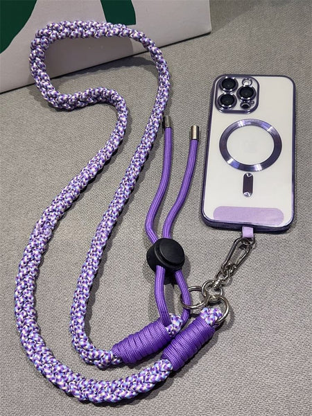 and with Strap Pad Braided Lanyard Phone FashionChic
