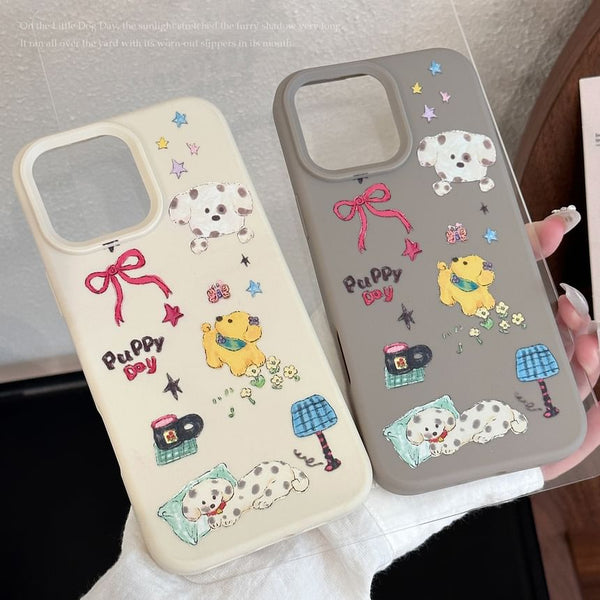 Print Phone Cartoon Case Dog FashionChic