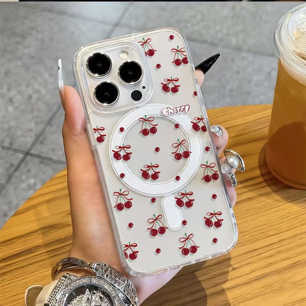Print Phone Case Cherry FashionChic