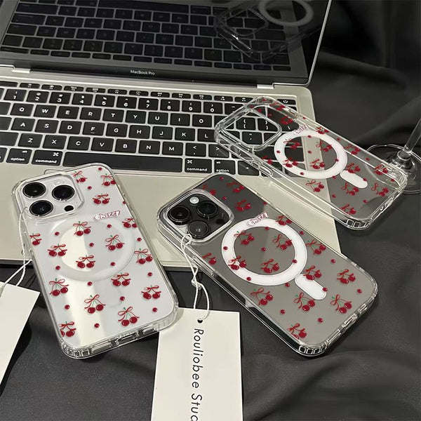 Print Phone Case Cherry FashionChic