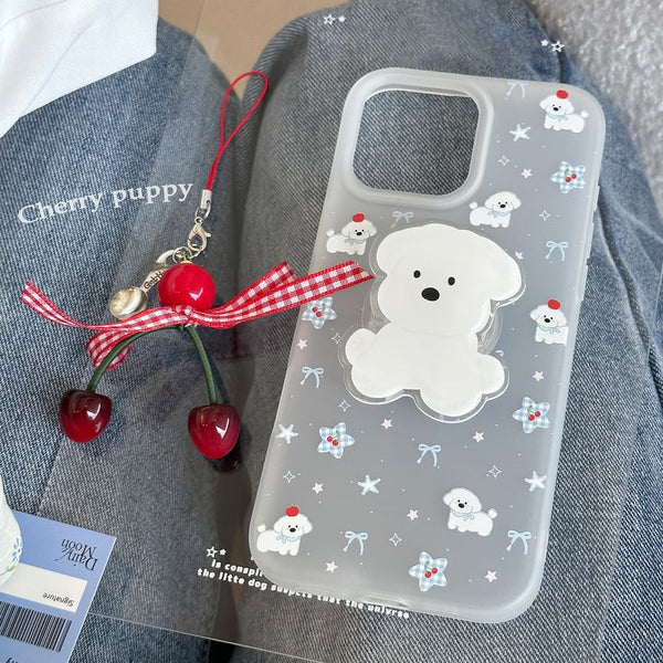 Dog Cartoon Print Phone Case FashionChic