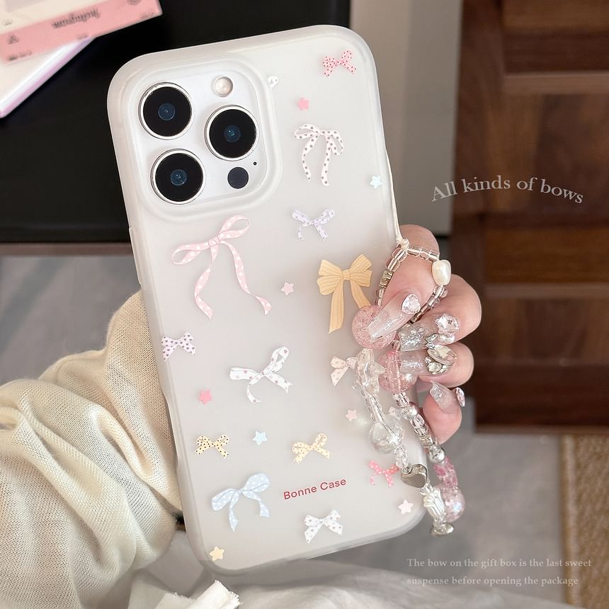 Print Bow Phone Case FashionChic