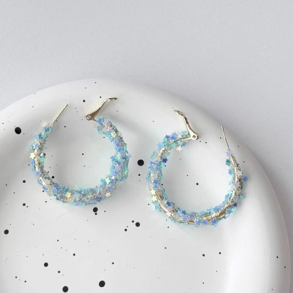 Butterfly Alloy Hoop Earring FashionChic