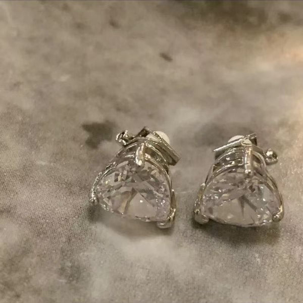 Alloy Ear Set Cuff of Heart 4: Rhinestone FashionChic