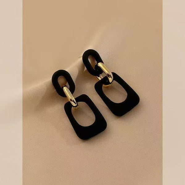 Alloy Dangle Acrylic Geometric Earring FashionChic