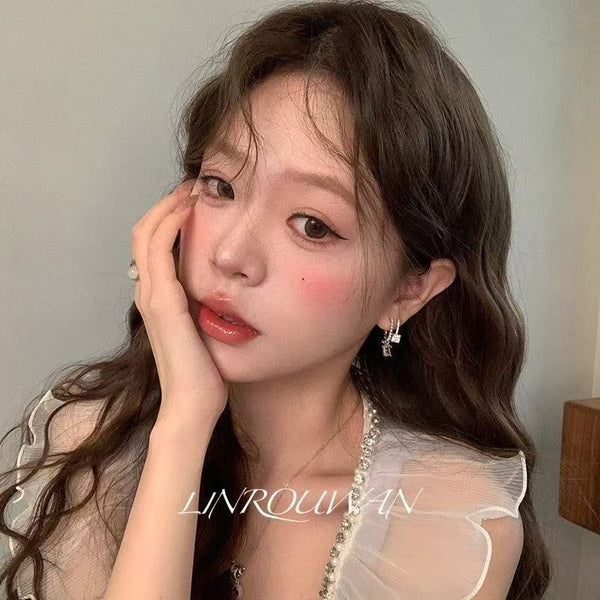 Drop Rhinestone Alloy Earring FashionChic