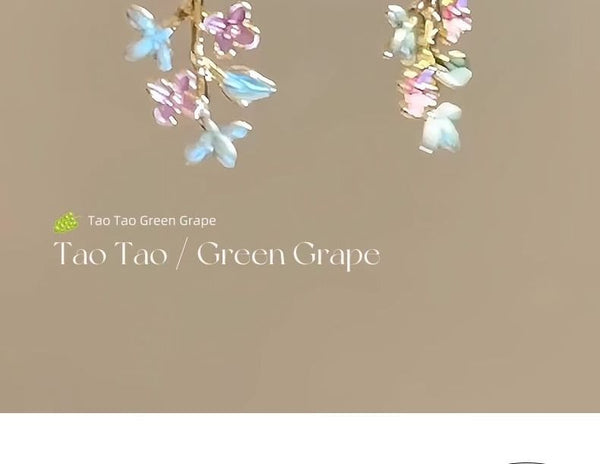 Dangle Alloy Earring Floral FashionChic