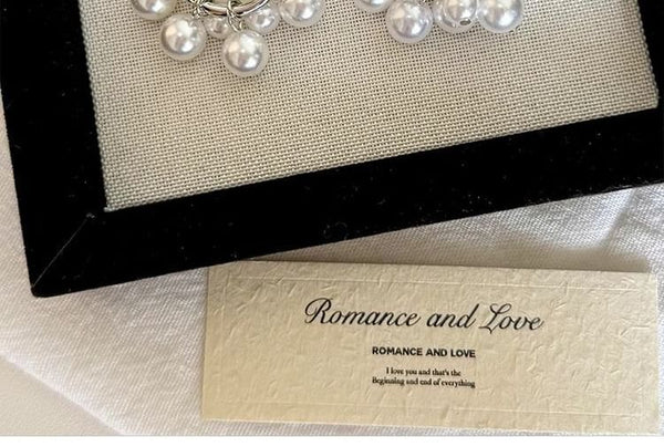 Earring Alloy Pearl Faux Drop FashionChic