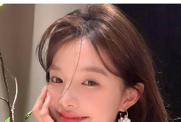 Earring Alloy Pearl Faux Drop FashionChic