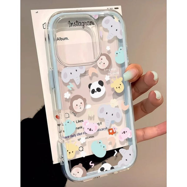Transparent Phone Animal Case FashionChic
