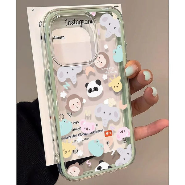 Transparent Phone Animal Case FashionChic