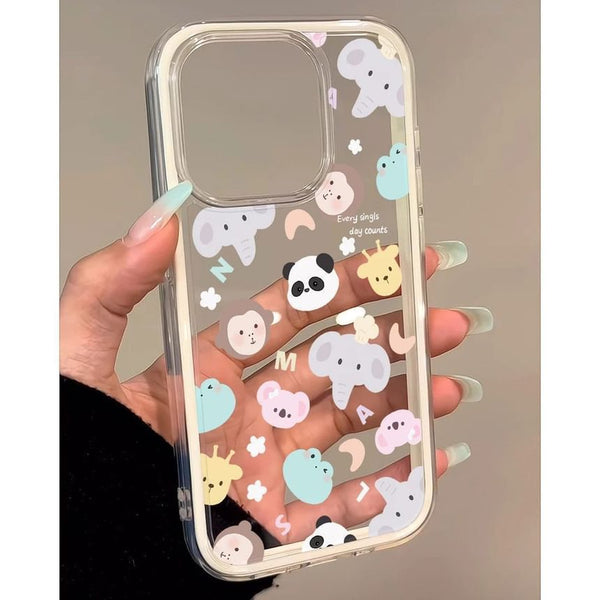 Transparent Phone Animal Case FashionChic