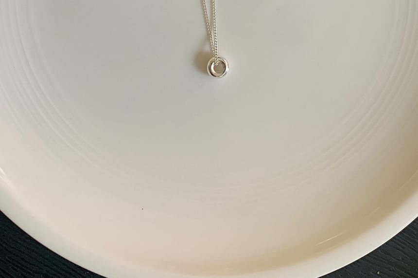 Sterling Bead Silver Pendant Necklace FashionChic